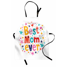 Best Mom Ever Words Apron