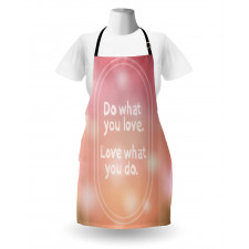 Pastel Colored Bokeh Effect Apron