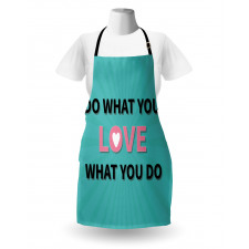 Starburst Lines with Phrase Apron