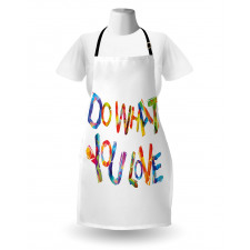 Polygonal Arrangement Art Apron