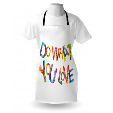 Polygonal Arrangement Art Apron