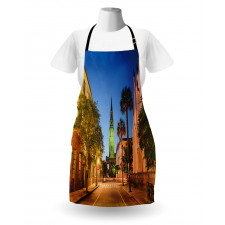 Street at Sunset Scene Apron