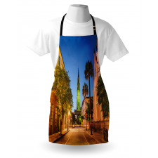 Street at Sunset Scene Apron