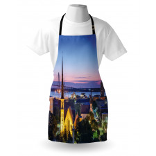 Famous Landmark Theme Apron