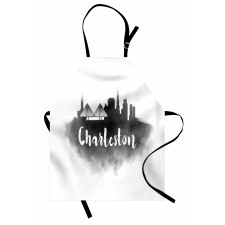 Smoky Style City Skyline Apron