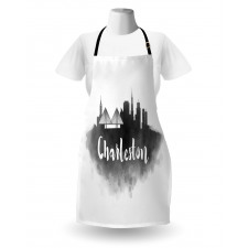 Smoky Style City Skyline Apron