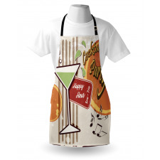 Retro Happy Hour Apron