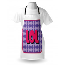 Laugh out Loud Checkered Apron