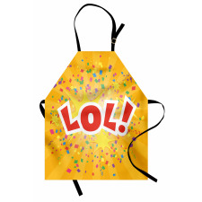 Cartoon Sound Effect Apron