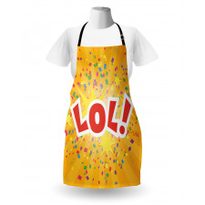 Cartoon Sound Effect Apron