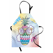 Pineapple Sunglasses Love Cool Apron