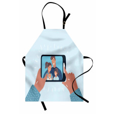 Motherhood Illustration Apron