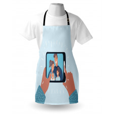 Motherhood Illustration Apron