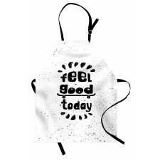 Grunge Words Skateboard Apron