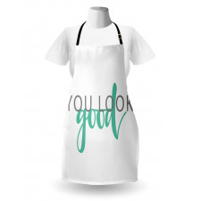 You Look Calligraphy Apron