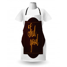 Optimist Words Geometric Apron