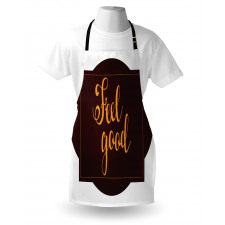 Optimist Words Geometric Apron