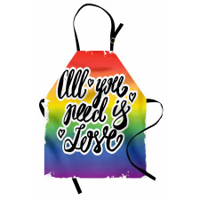 Pride Slogan Apron