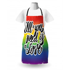 Pride Slogan Apron