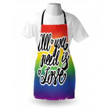 Pride Slogan Apron