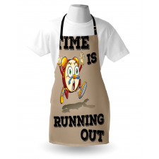 Crazy Funny Alarm Clock Apron