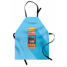 Pet Fish Feed Flat Apron