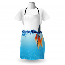 Small Fish with Shark Fin Apron