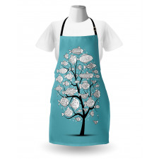 Fish Tree Concept Artwork Apron