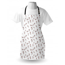 Oriental Art Carps Koi Apron