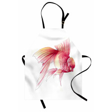 Watercolored Sea Animal Apron