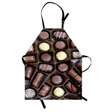 Yum Chocolate Box Image Apron