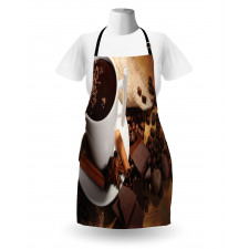 Cup of Hot Chocolate Nuts Apron