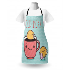 Happy Biscuits in Coffee Apron