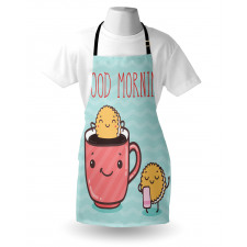 Happy Biscuits in Coffee Apron