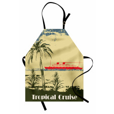 Travel Exotic Island Apron