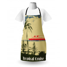 Travel Exotic Island Apron