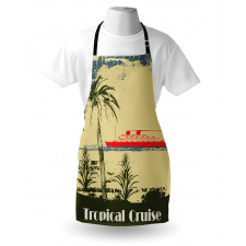 Travel Exotic Island Apron