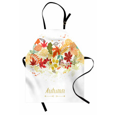 Autumn Leaves Border Apron