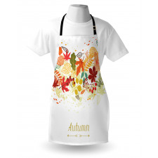 Autumn Leaves Border Apron