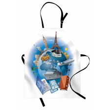 Business Travel Planet Earth Apron