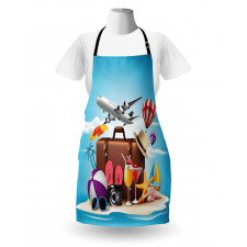 3D Realistic Summer Holiday Apron