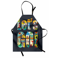 Lets Go Touristic Places Apron