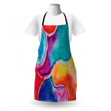 Different Watercolor Pools Apron