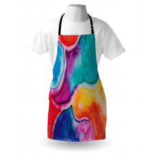 Different Watercolor Pools Apron