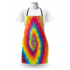 Abstract Colorful Batik Apron