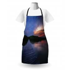 Sunset Scene Thailand Apron