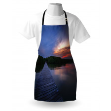 Sunset Scene Thailand Apron