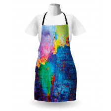 Vibrant Graffiti Spray Apron