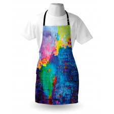 Vibrant Graffiti Spray Apron