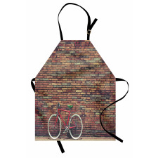 Retro Bicycle Roadside Apron